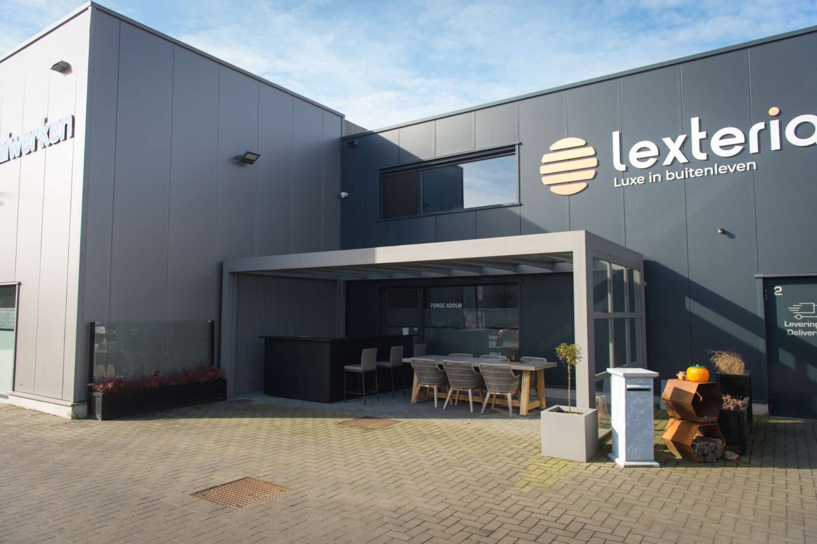 terrasoverkappingen in Lommel, Limburg, Mol